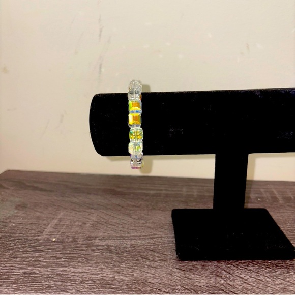 Women’s Stretch Beads Gorgeous  Bride Wedding White - Picture 6 of 6